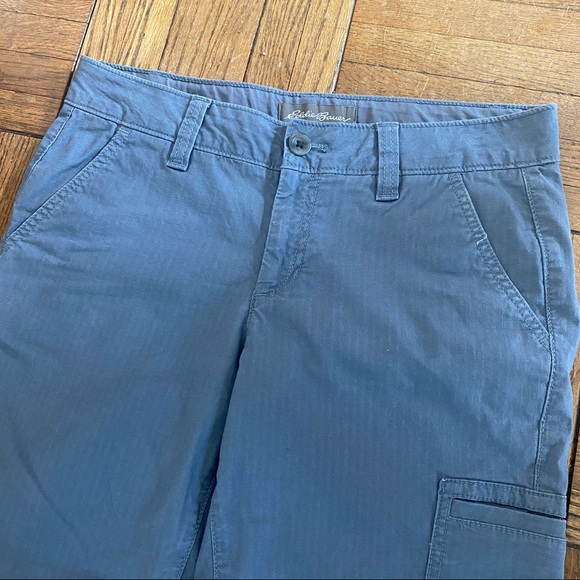 Eddie Bauer Sz 4 Blue Destitrek Ripstop Crop Pants - Picture 5 of 7